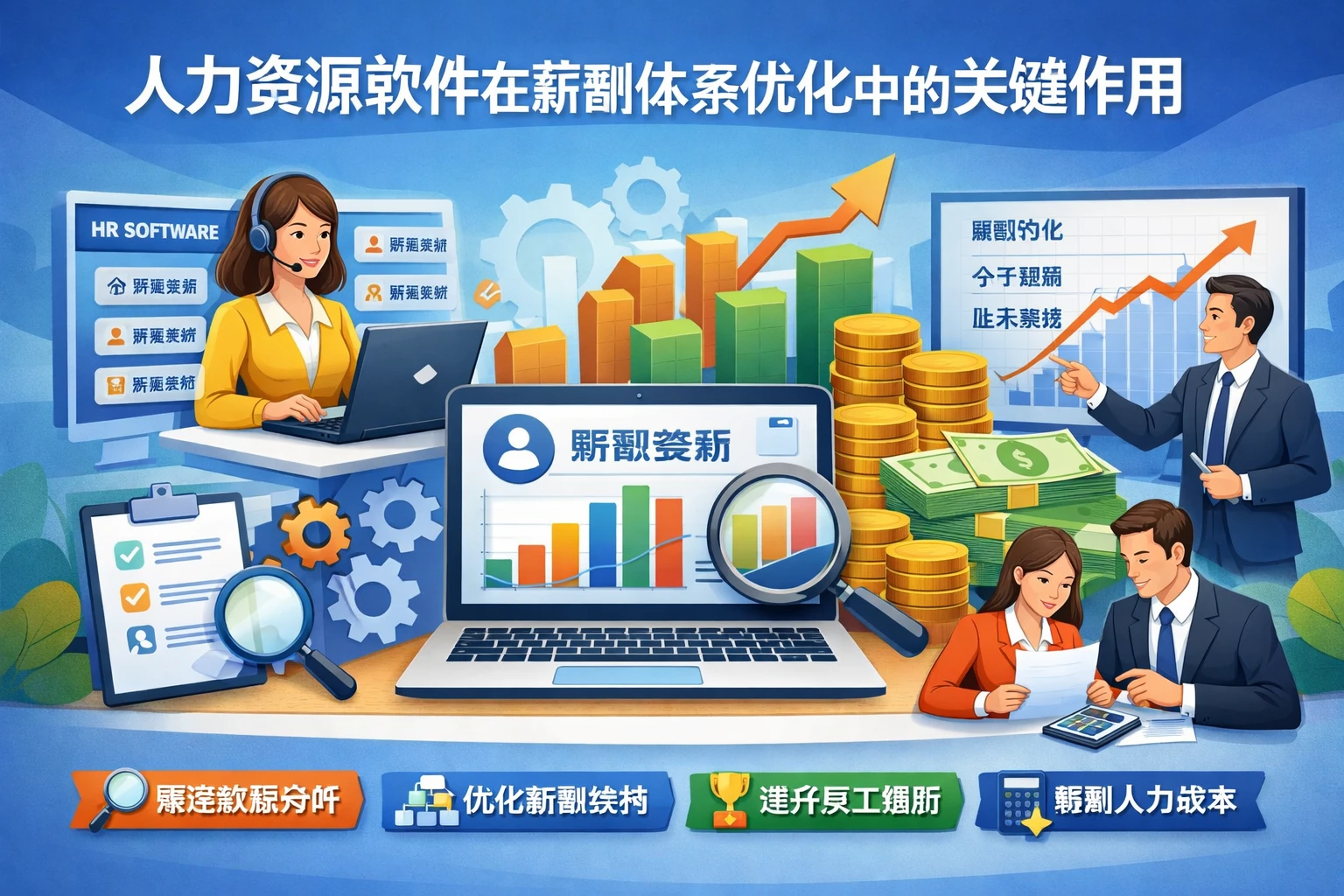 人力资源软件在薪酬体系优化中的关键作用