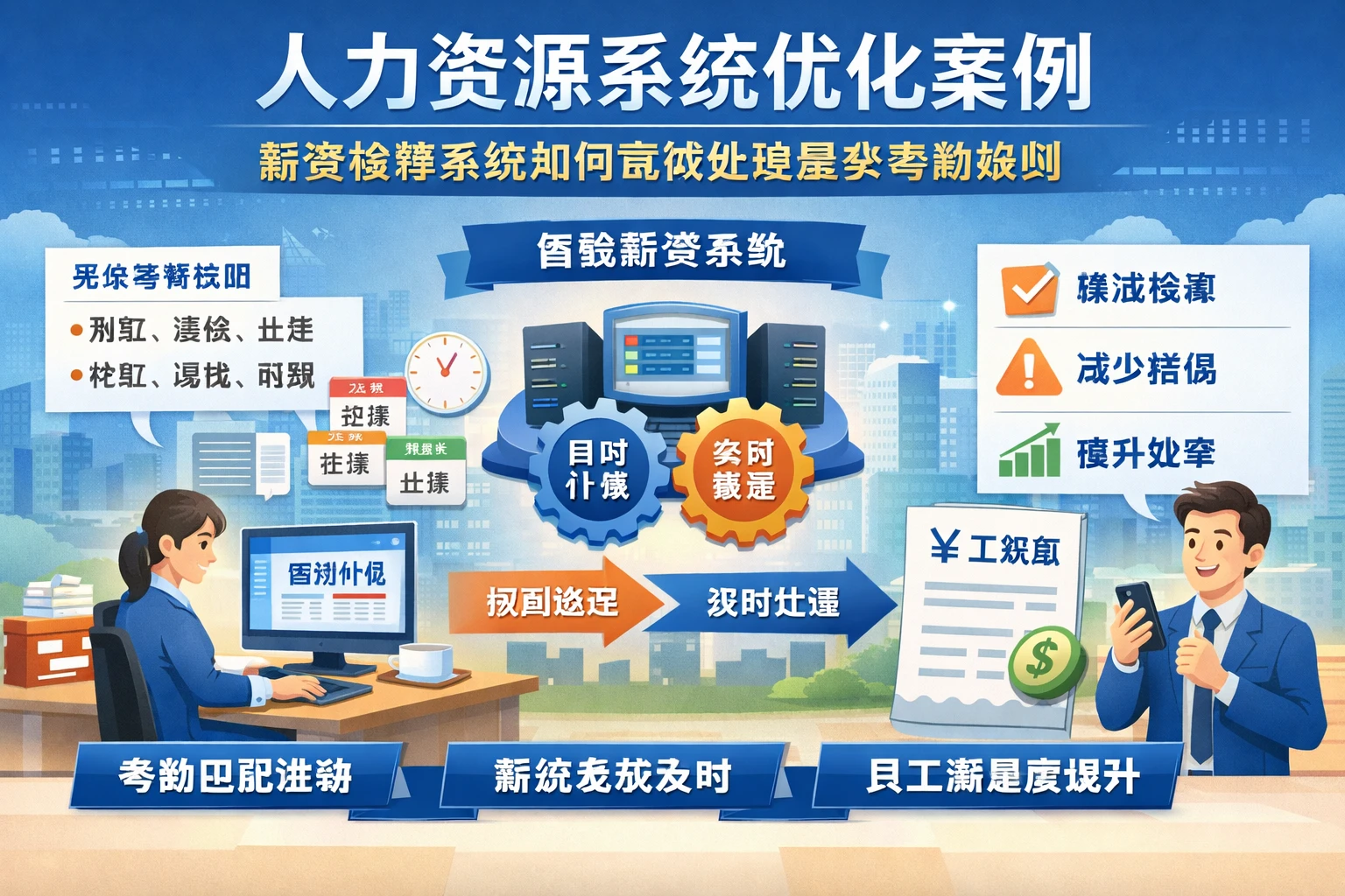 人力资源系统优化案例:薪资核算系统如何高效处理复杂考勤规则