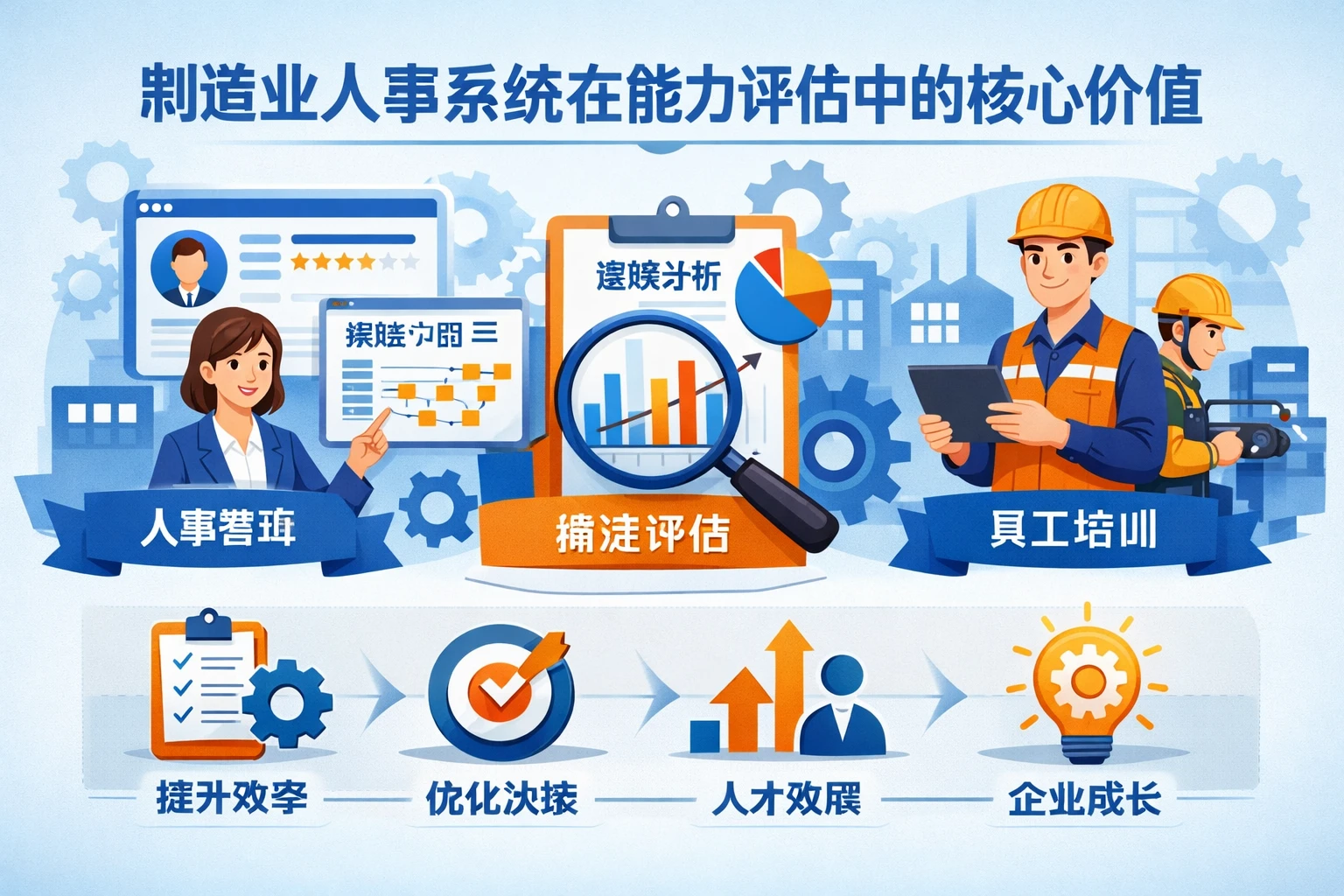 制造业人事系统在能力评估中的核心价值