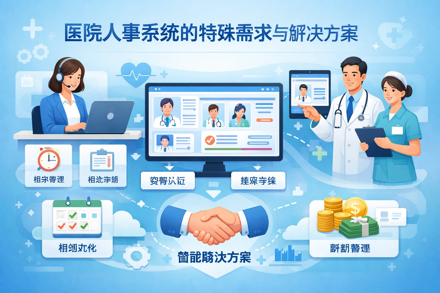 医院人事系统的特殊需求与解决方案