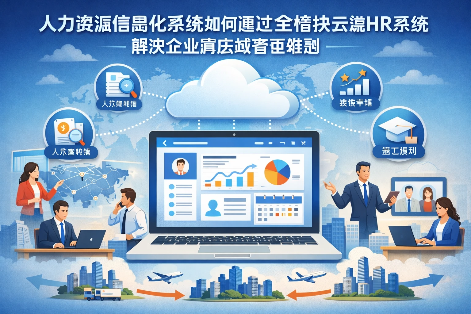 人力资源信息化系统如何通过全模块云端HR系统解决企业跨区域管理难题