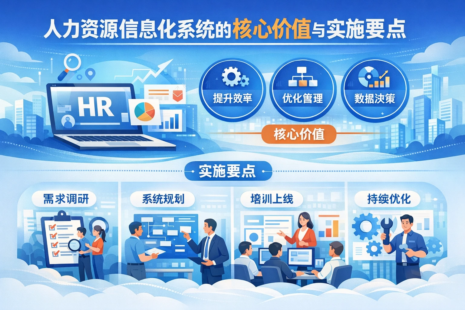 人力资源信息化系统的核心价值与实施要点