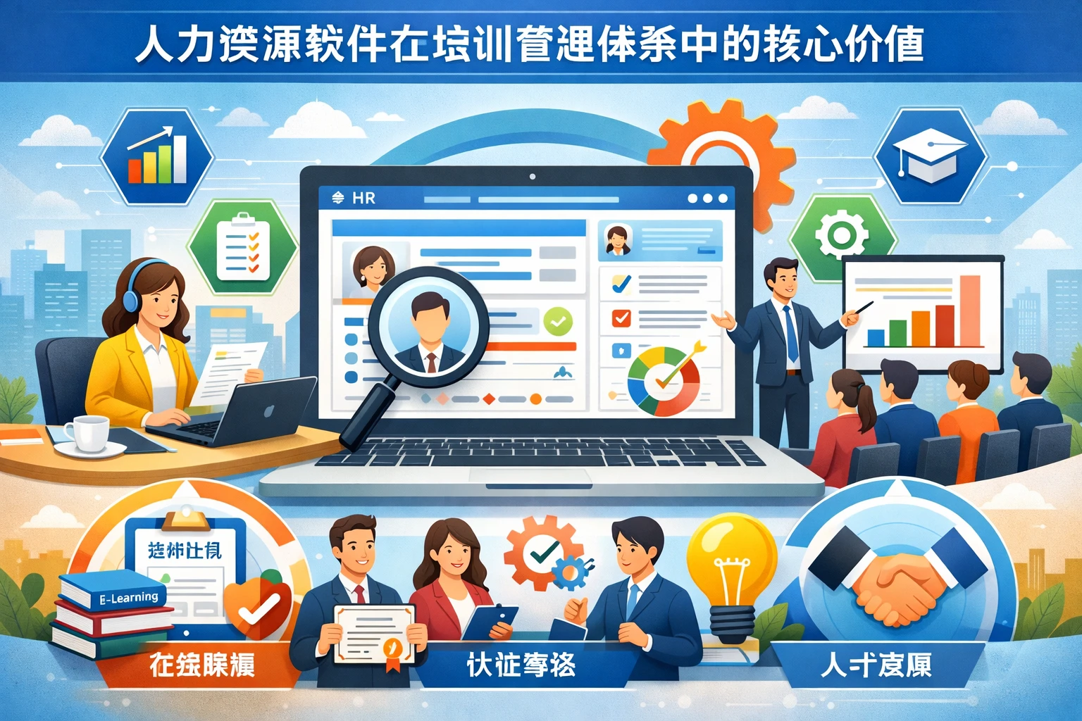 人力资源软件在培训管理体系中的核心价值