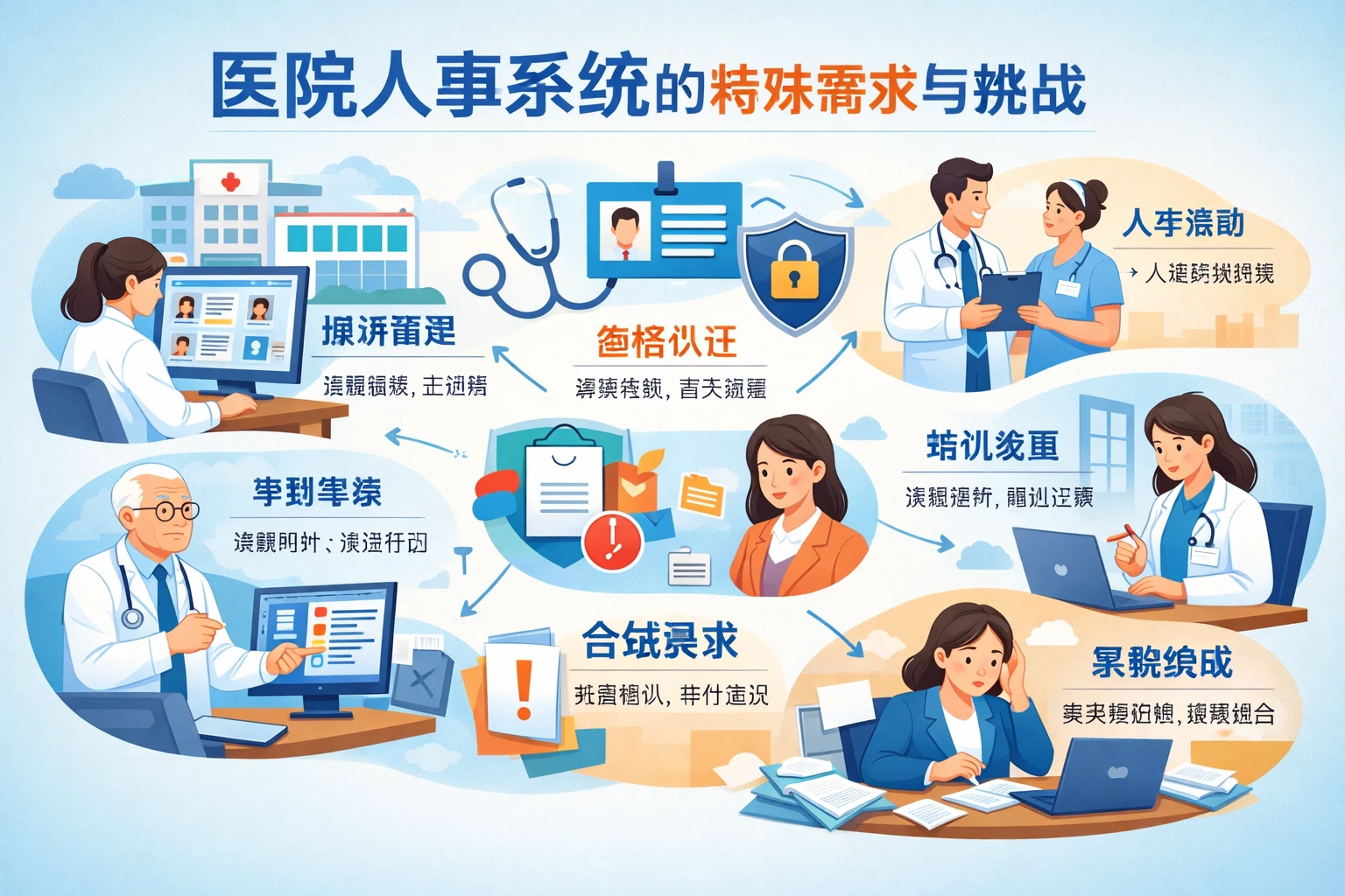医院人事系统的特殊需求与挑战