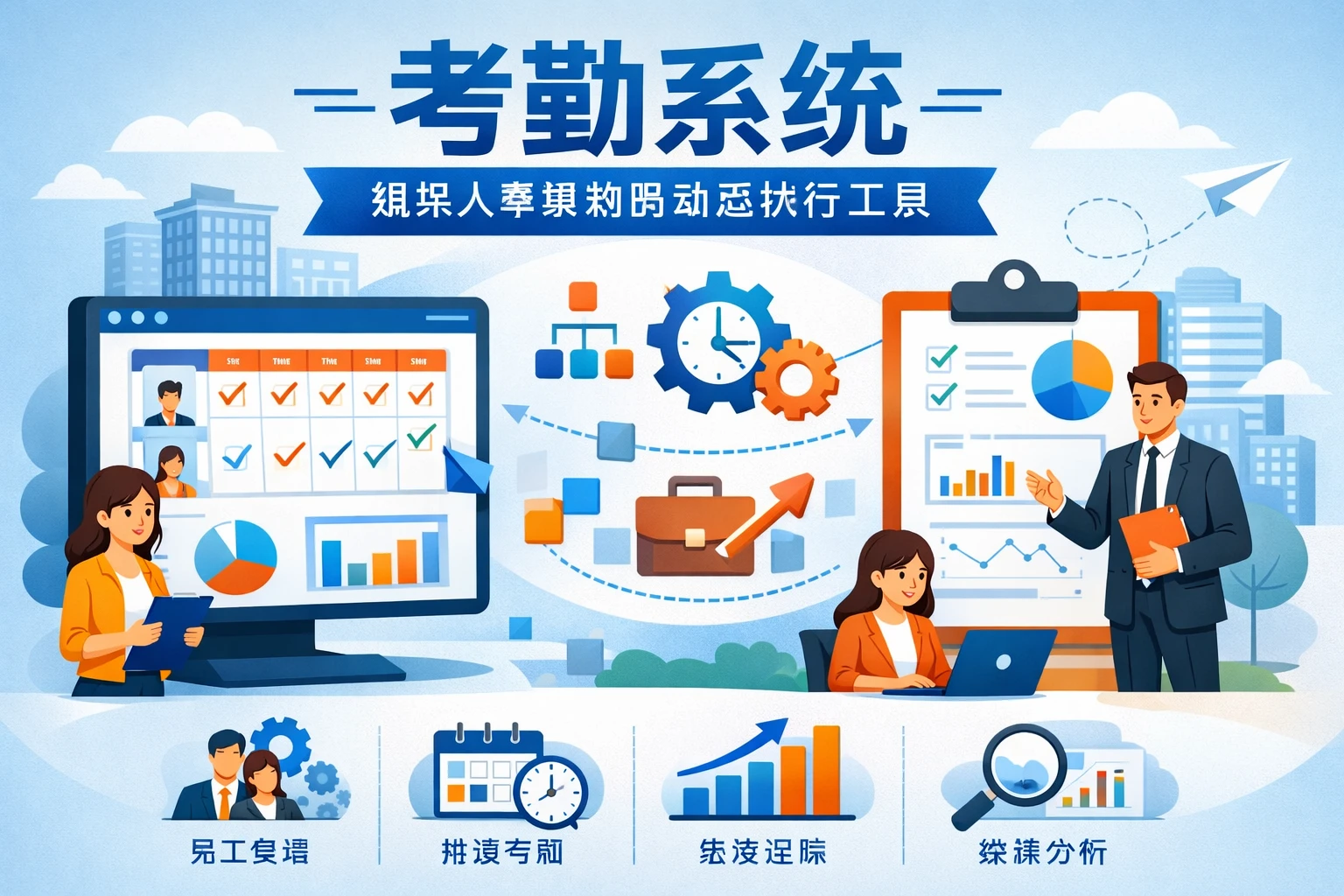 考勤系统：组织人事规划的动态执行工具