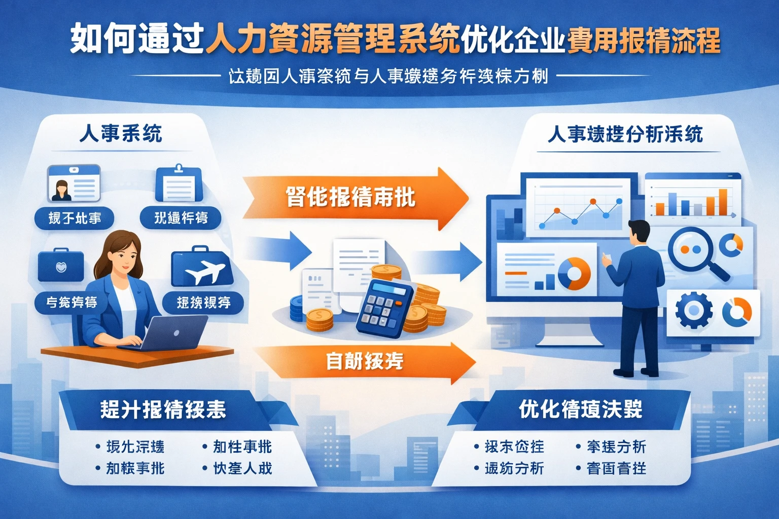如何通过人力资源管理系统优化企业费用报销流程——以集团人事系统与人事数据分析系统为例