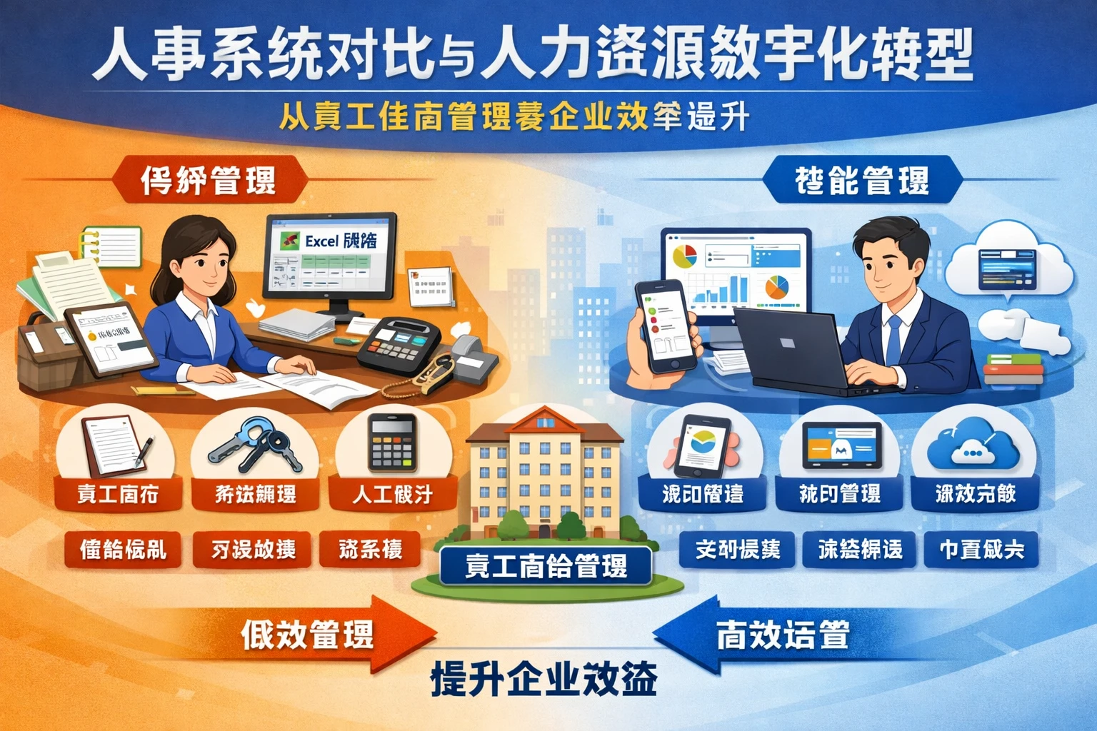 人事系统对比与人力资源数字化转型：从员工住宿管理看企业效率提升