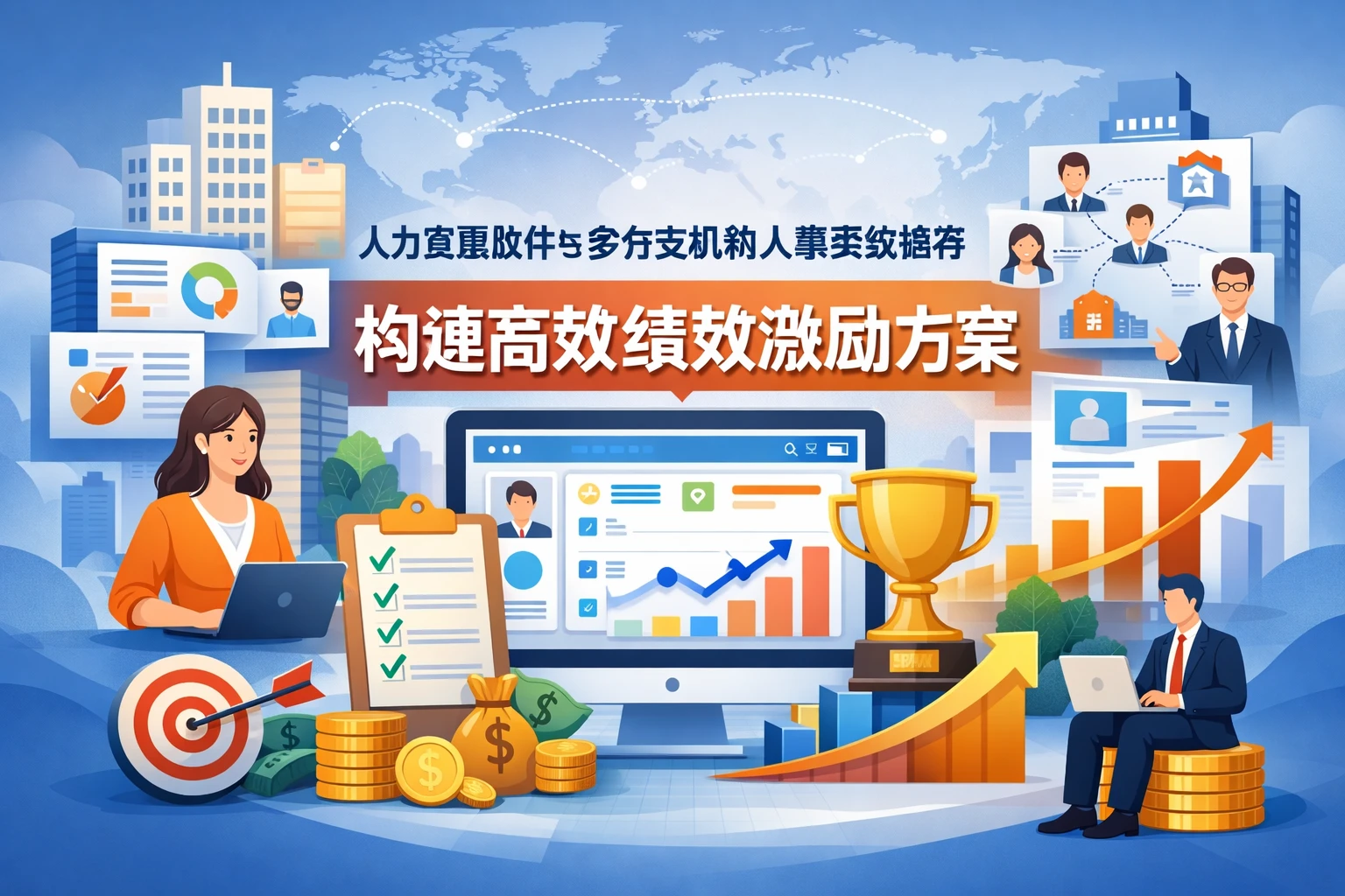 人力资源软件与多分支机构人事系统推荐：构建高效绩效激励方案