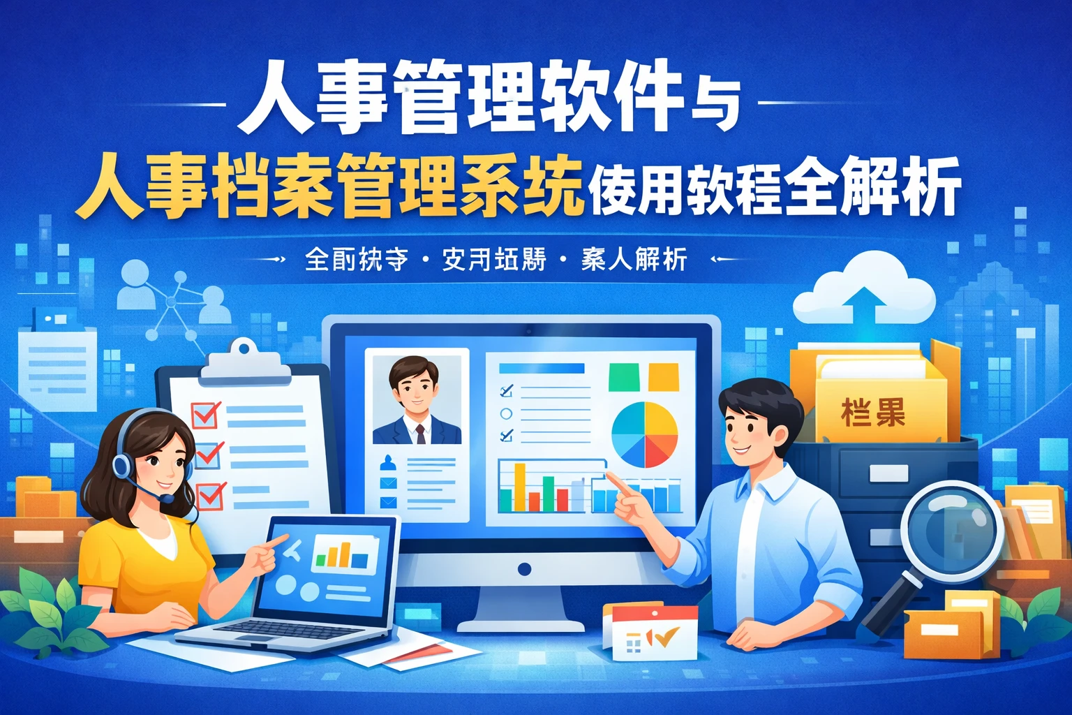人事管理软件与人事档案管理系统使用教程全解析