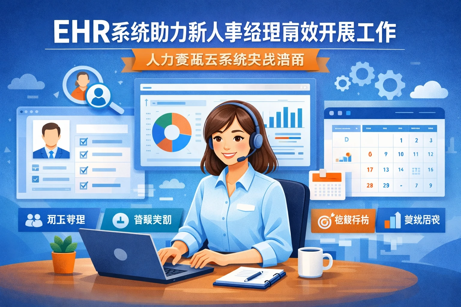 ehr系统助力新人事经理高效开展工作 - 人力资源云系统实战指南