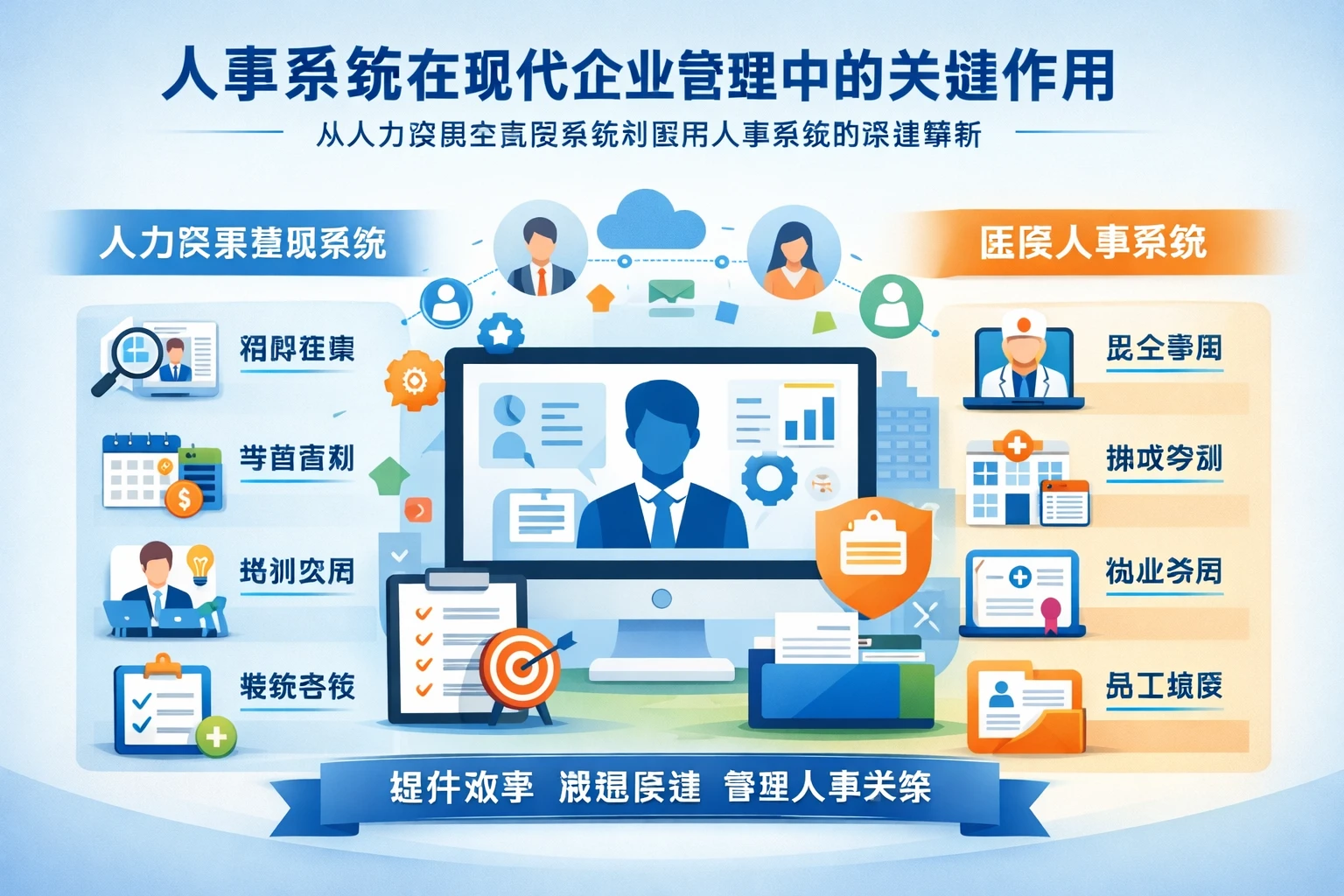 人事系统在现代企业管理中的关键作用：从人力资源全流程系统到医院人事系统的深度解析