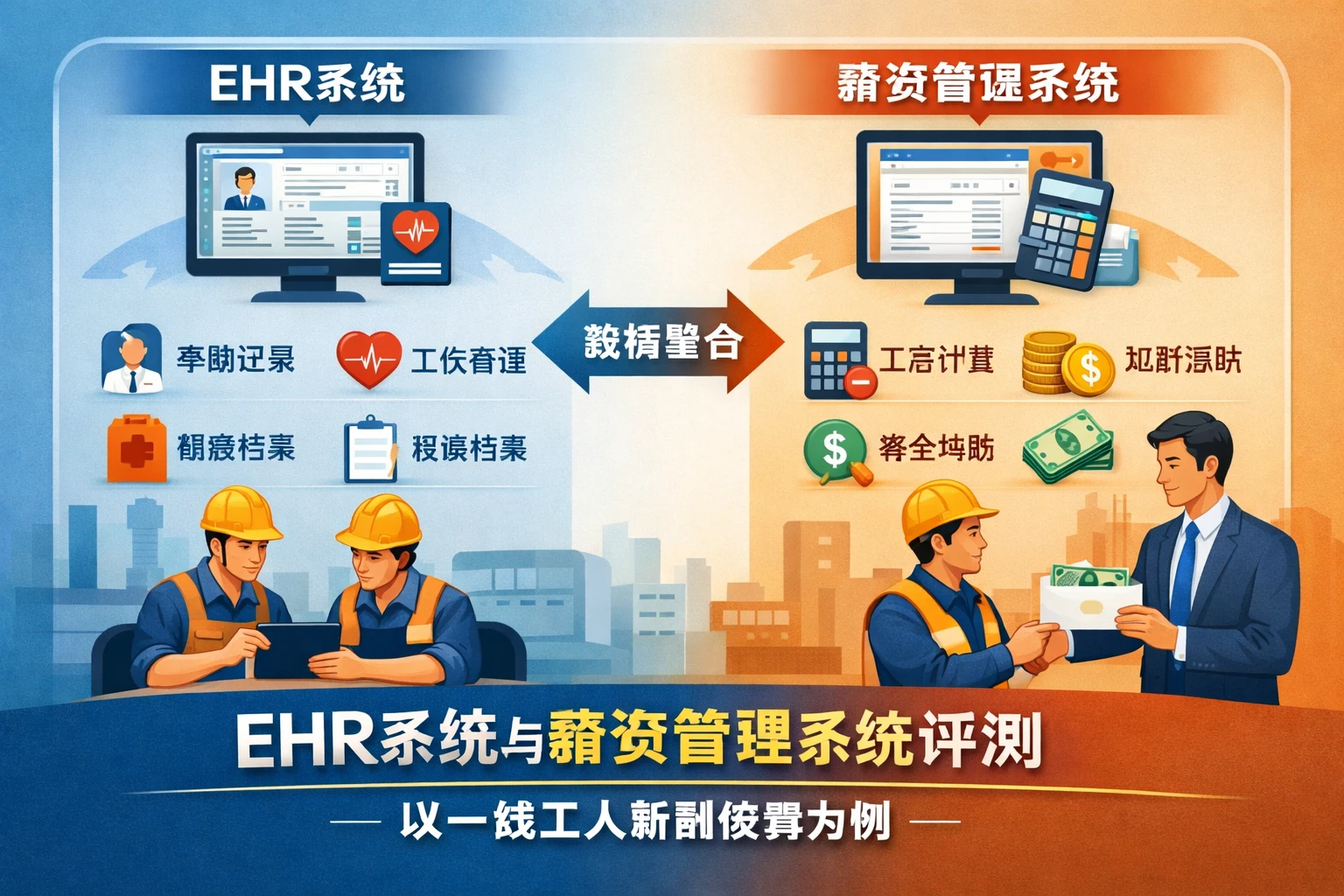 EHR系统与薪资管理系统评测：以一线工人薪酬核算为例