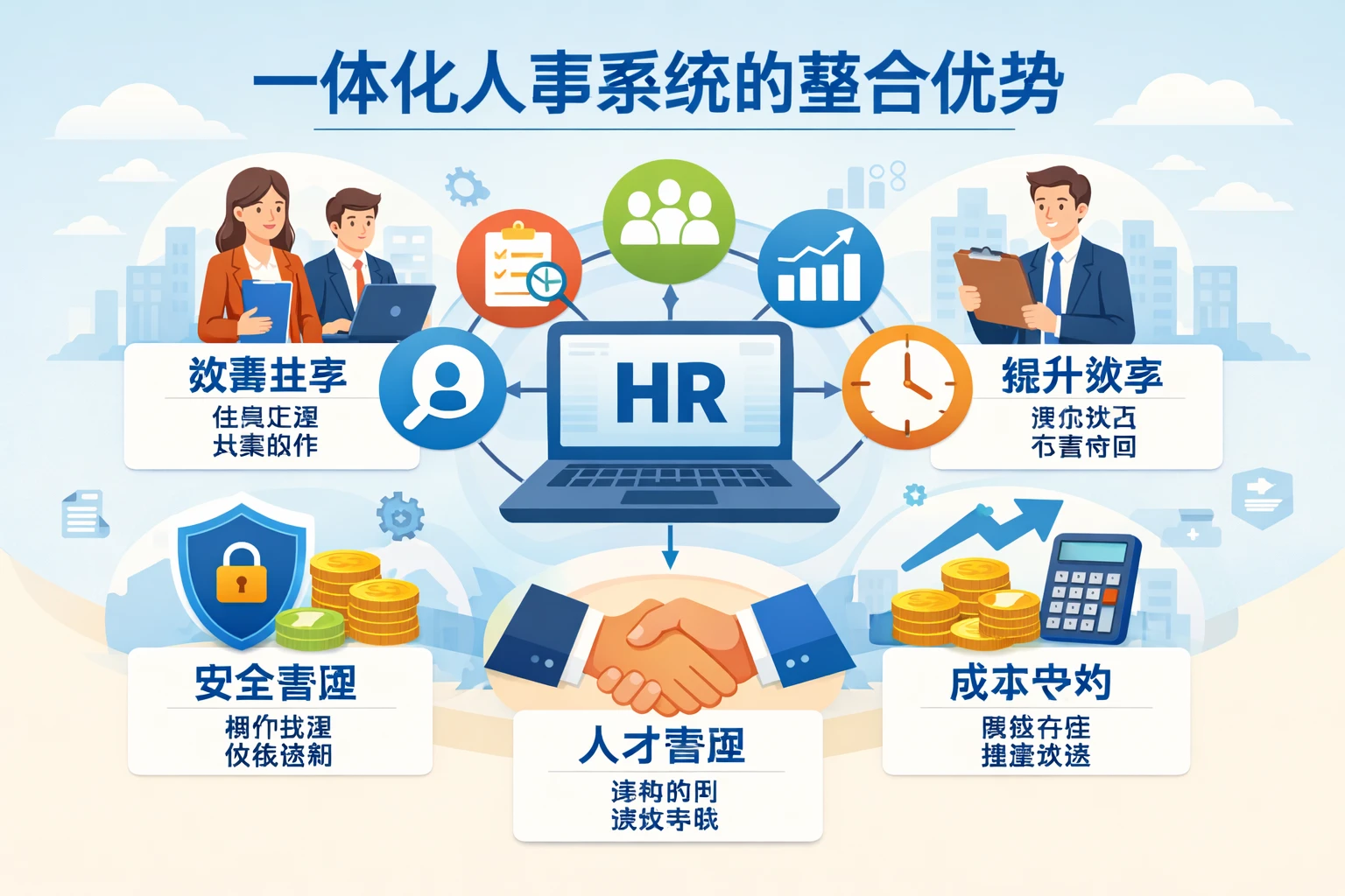 一体化人事系统的整合优势
