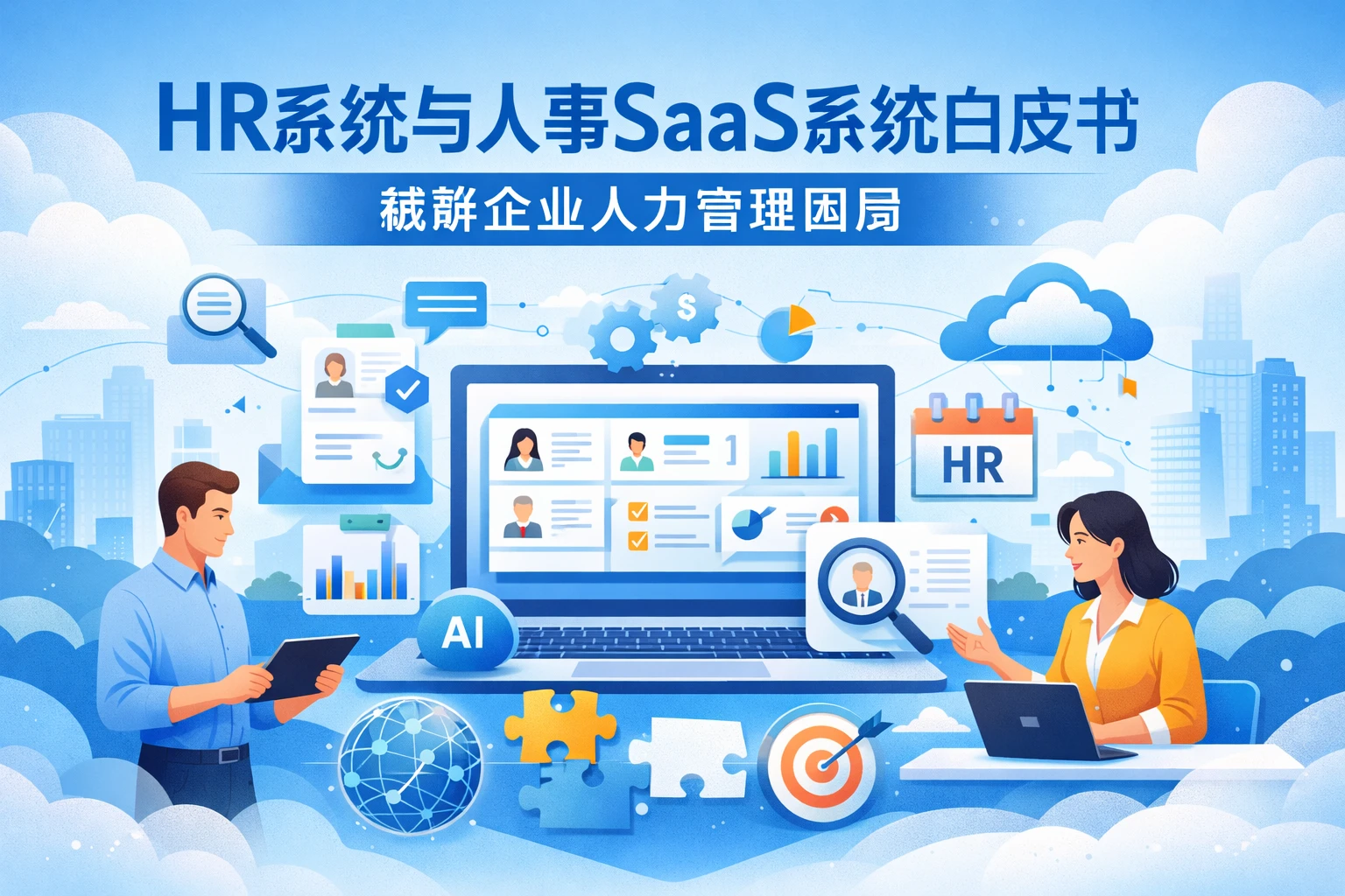 HR系统与人事SaaS系统白皮书：破解企业人力管理困局
