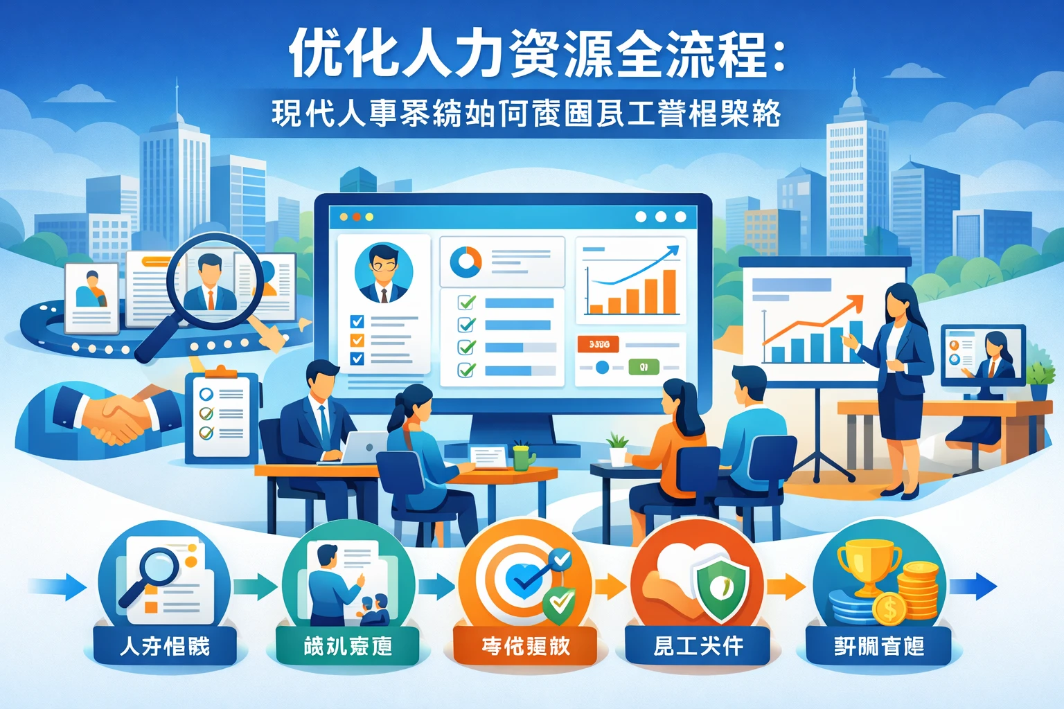 优化人力资源全流程：现代人事系统如何重塑员工管理策略