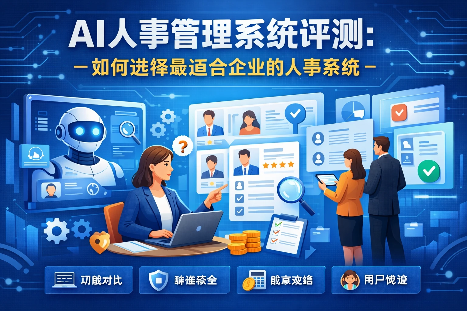 AI人事管理系统评测:如何选择最适合企业的人事系统