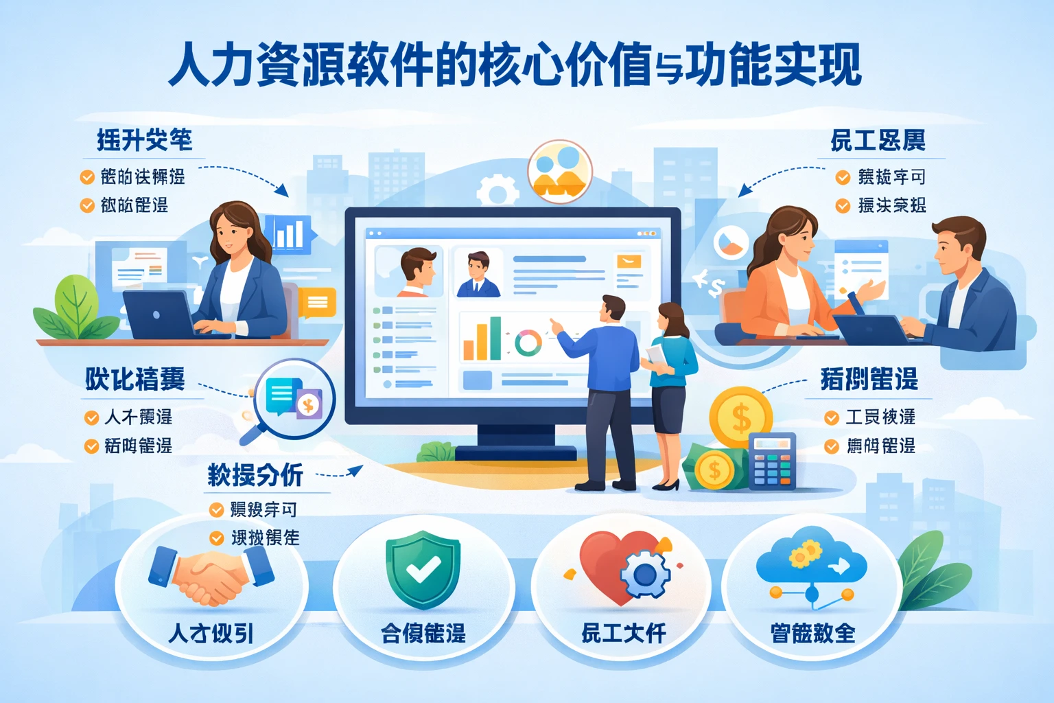 人力资源软件的核心价值与功能实现