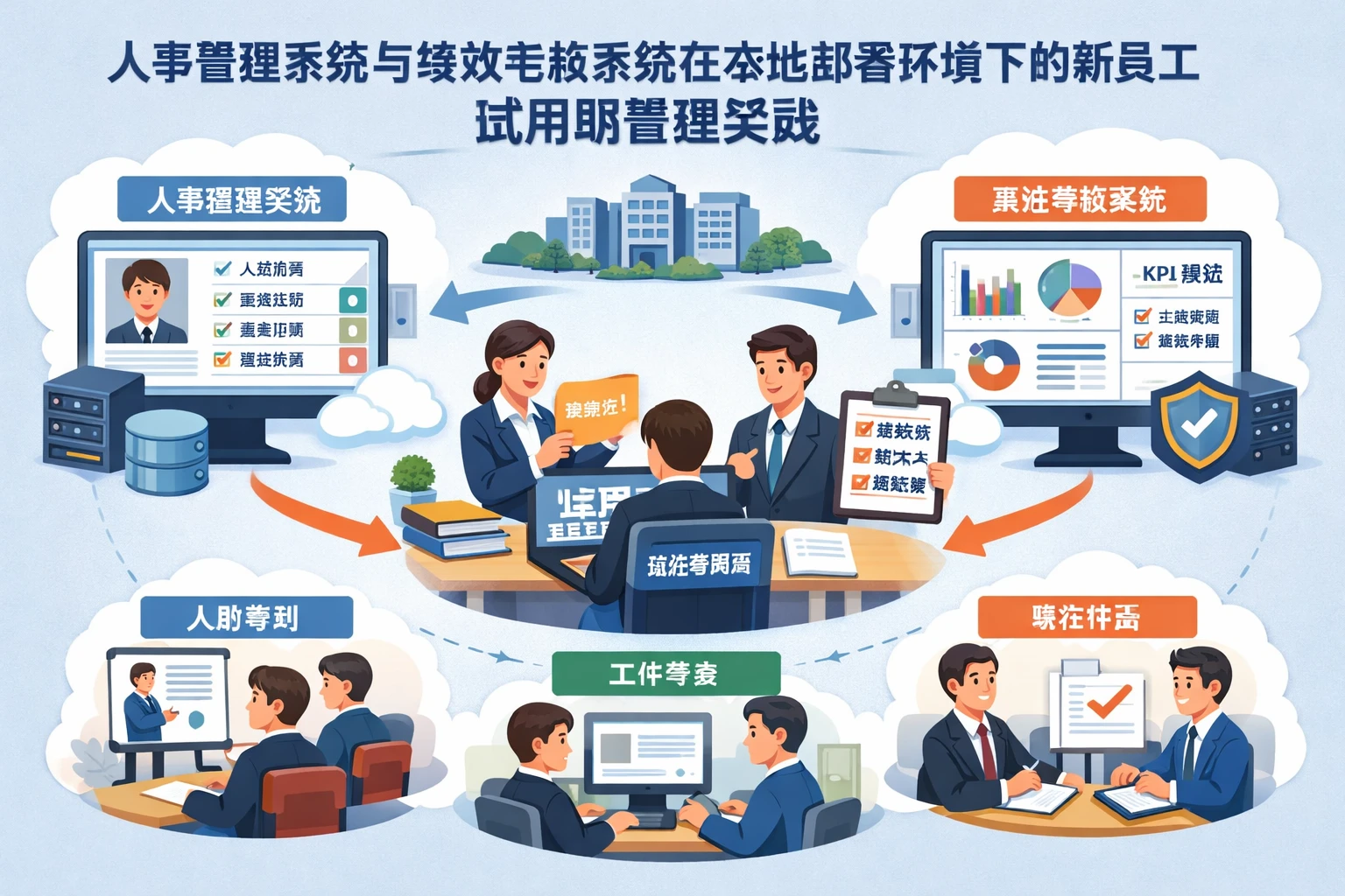 人事管理系统与绩效考核系统在本地部署环境下的新员工试用期管理实践
