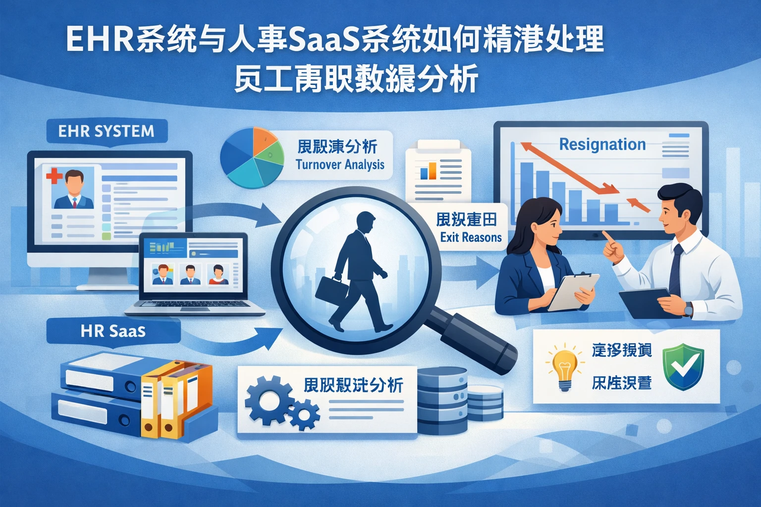 EHR系统与人事SaaS系统如何精准处理员工离职数据分析
