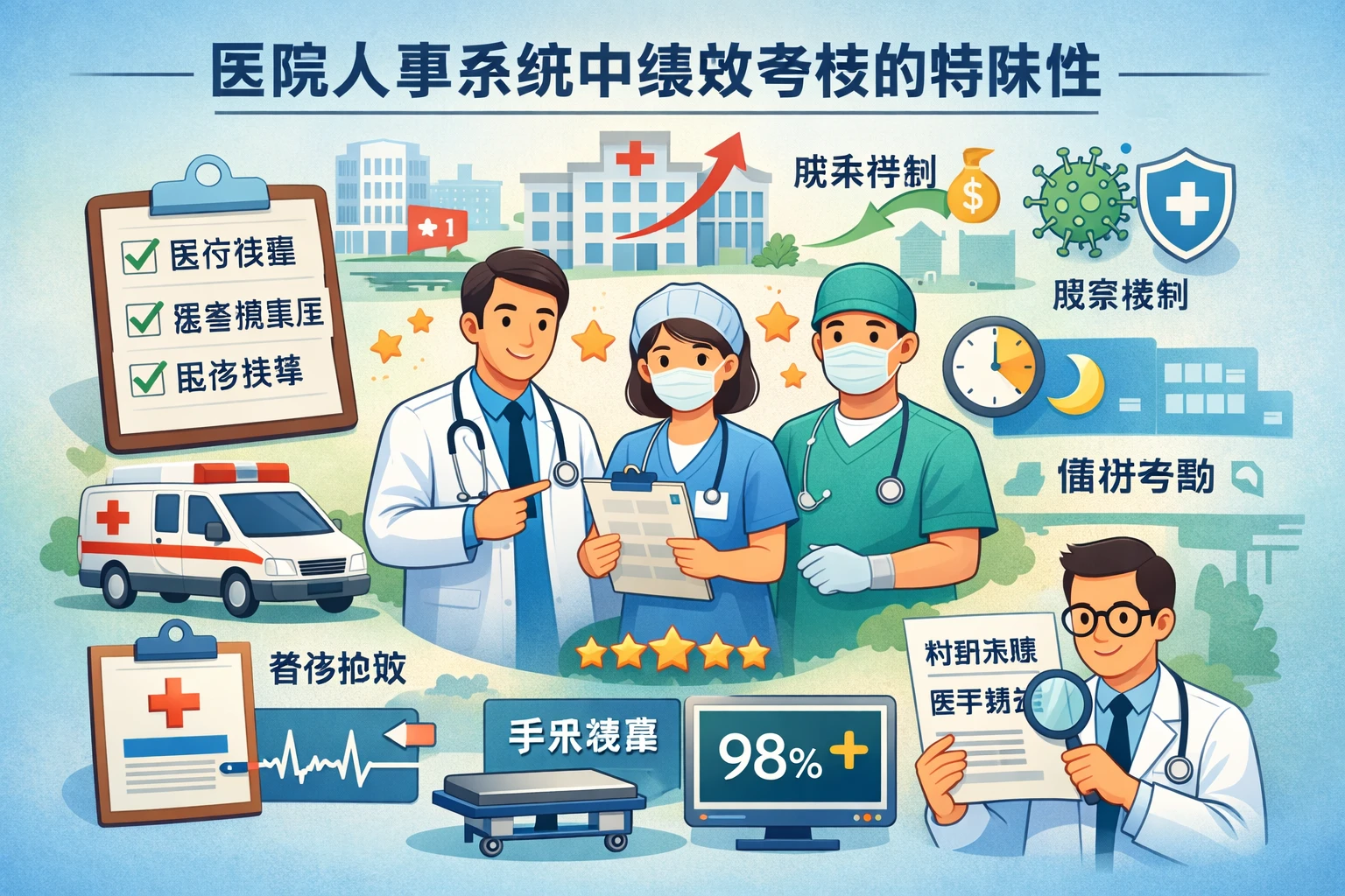 医院人事系统中绩效考核的特殊性