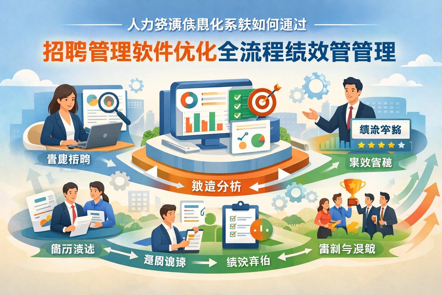 人力资源信息化系统如何通过招聘管理软件优化全流程绩效管理