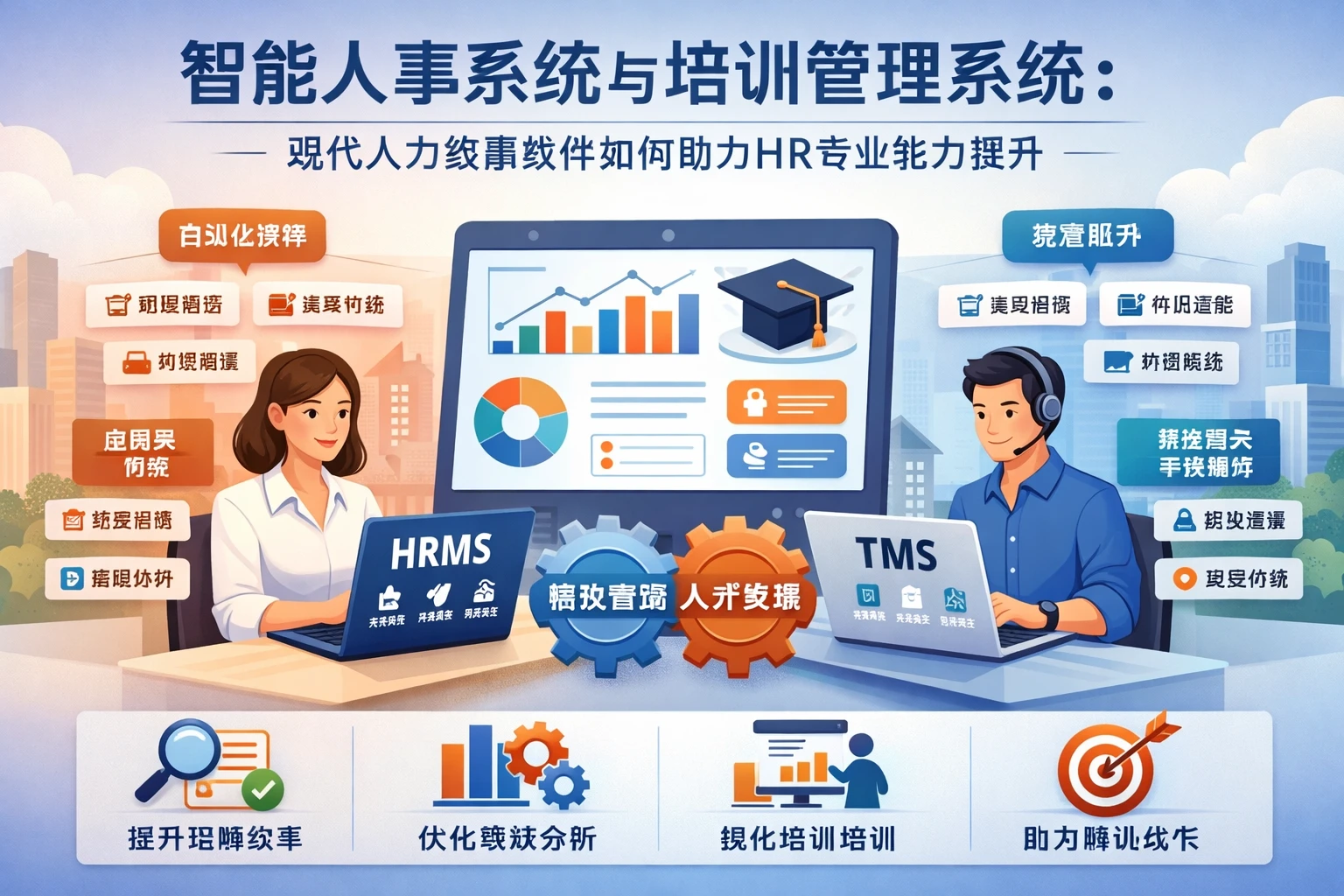 智能人事系统与培训管理系统：现代人力资源软件如何助力HR专业能力提升
