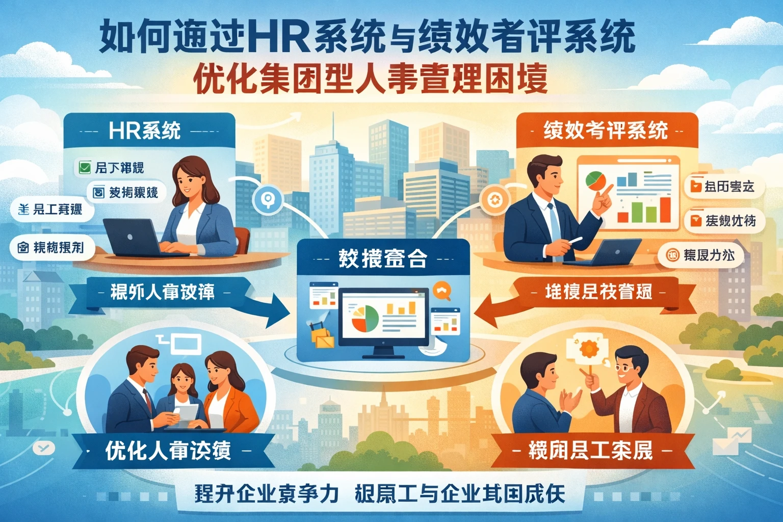 如何通过HR系统与绩效考评系统优化集团型人事管理困境