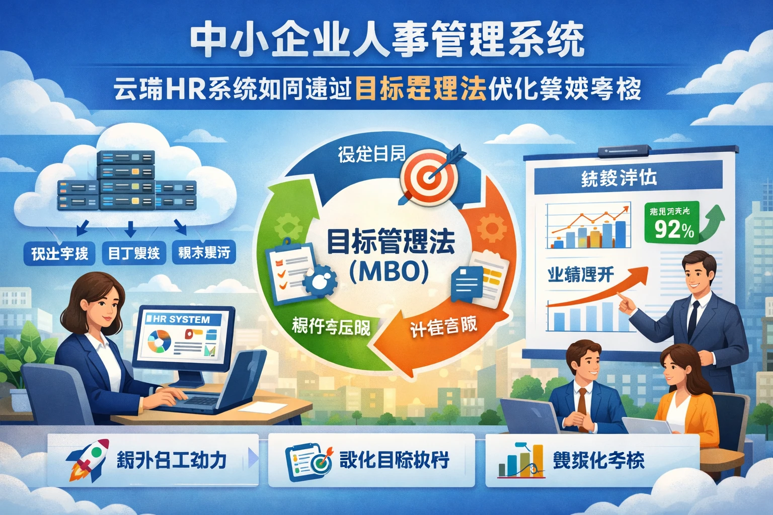 中小企业人事管理系统：云端HR系统如何通过目标管理法优化绩效考核