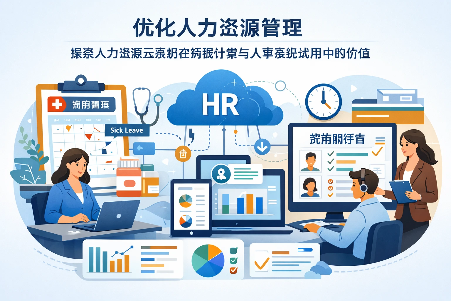 优化人力资源管理：探索人力资源云系统在病假计算与人事系统试用中的价值