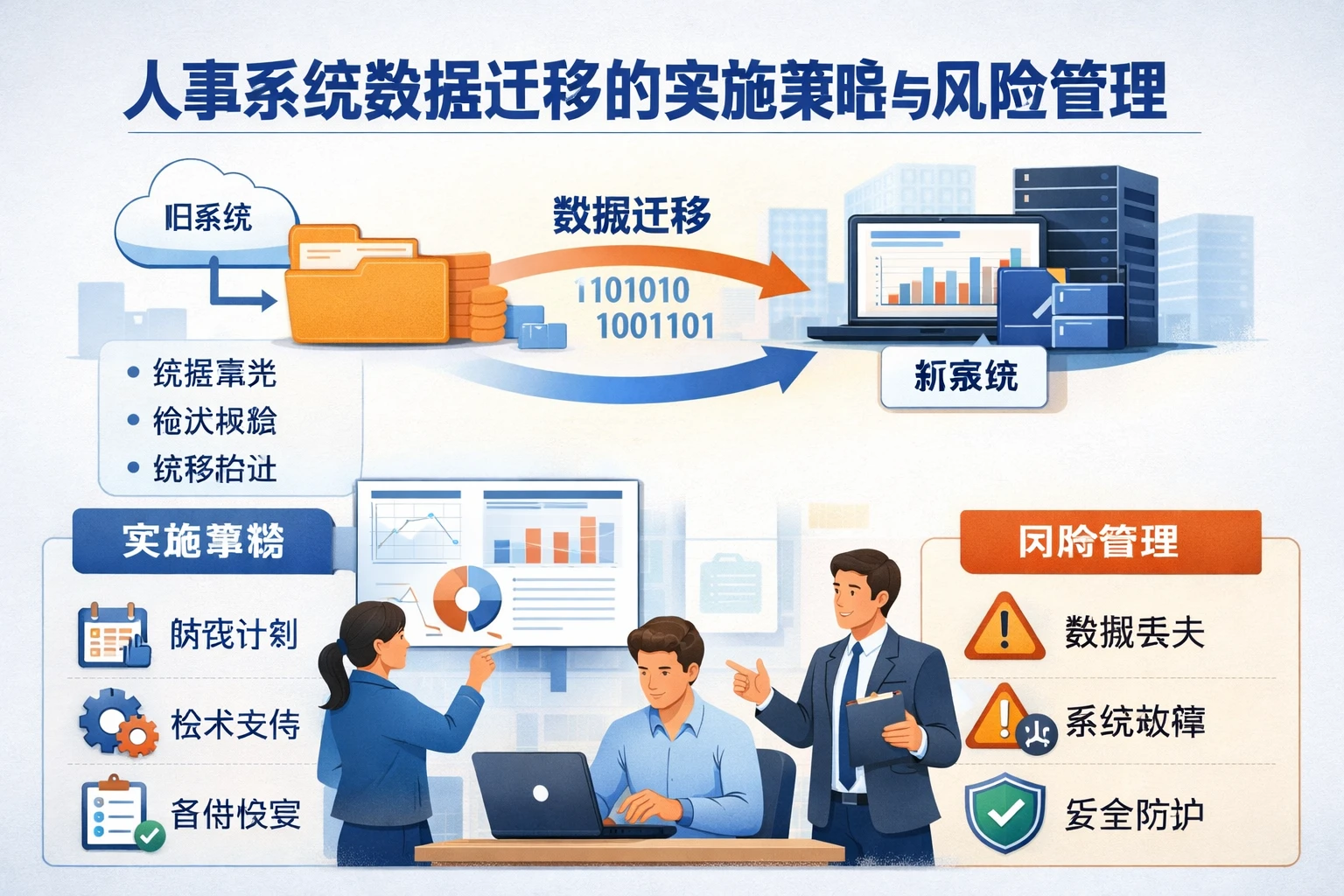 人事系统数据迁移的实施策略与风险管理