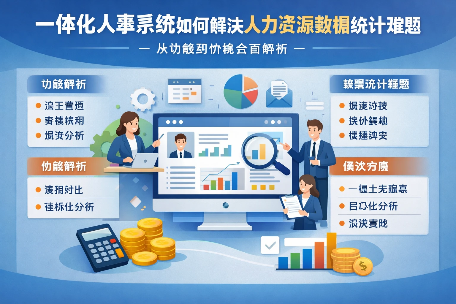 一体化人事系统如何解决人力资源数据统计难题 - 从功能到价格全面解析