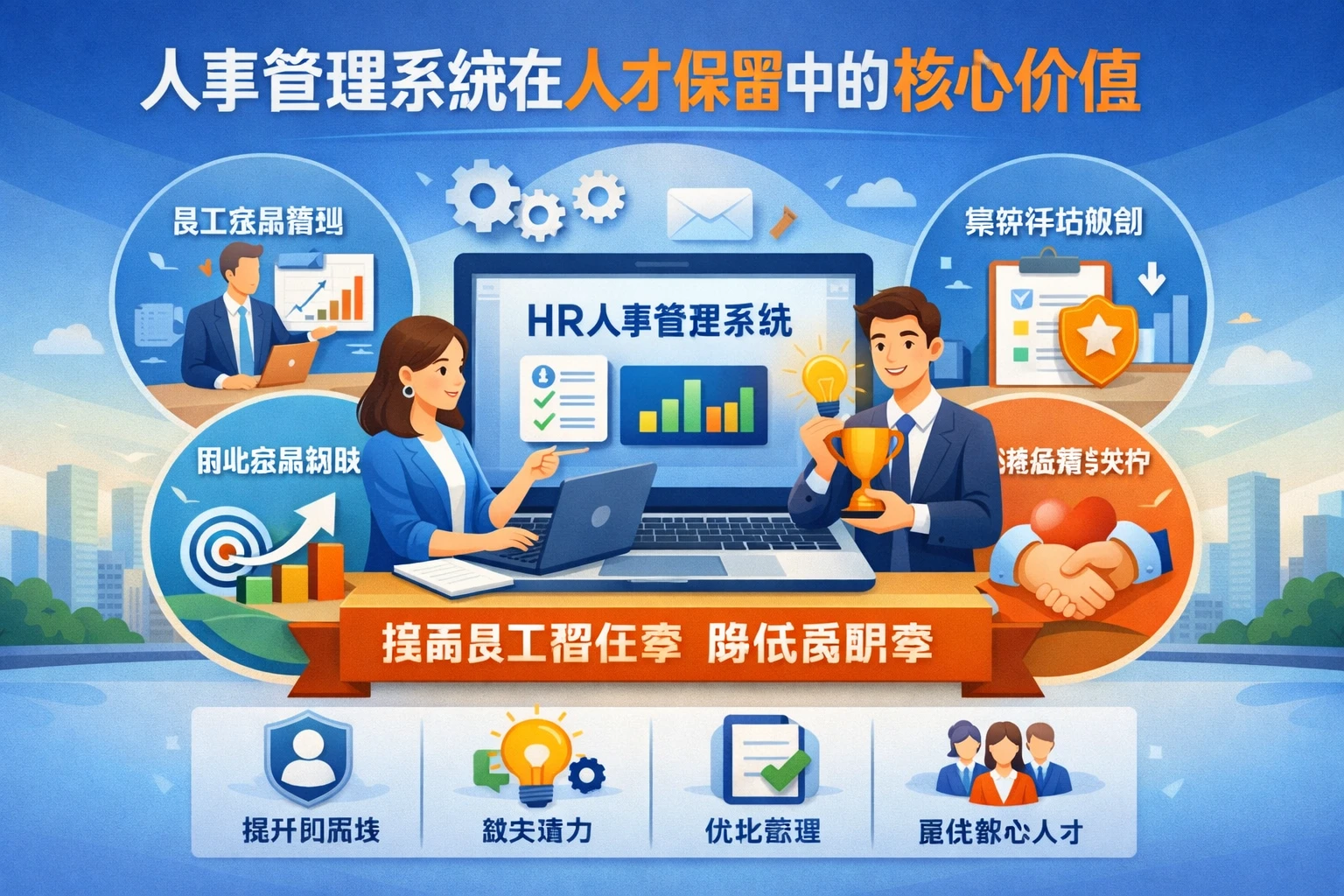 人事管理系统在人才保留中的核心价值