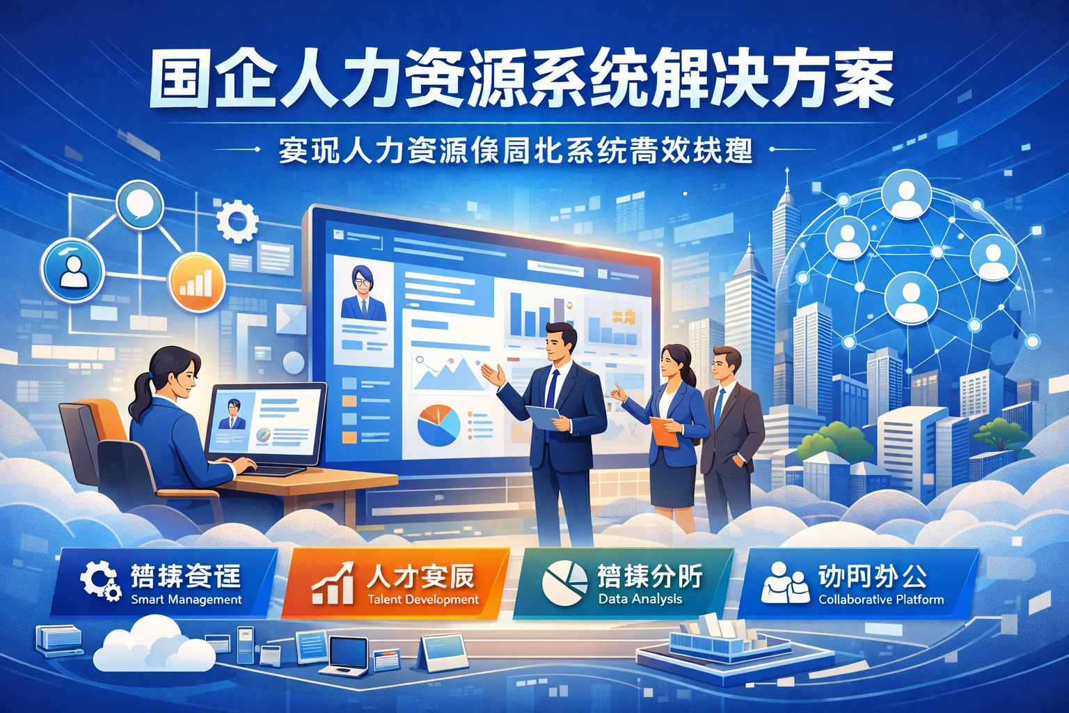 国企人力资源系统解决方案：实现人力资源信息化系统高效转型