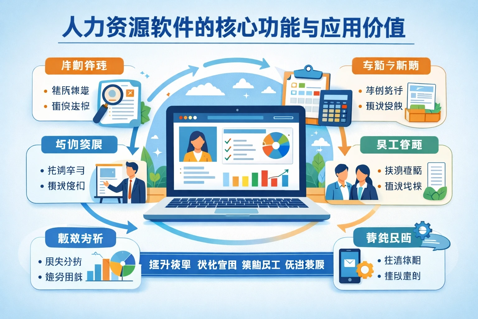 人力资源软件的核心功能与应用价值