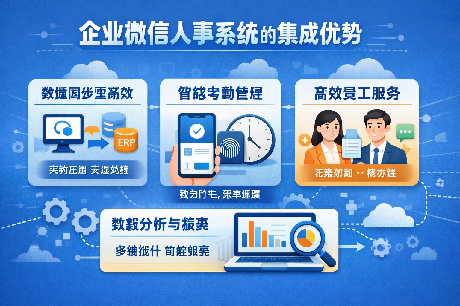 企业微信人事系统的集成优势