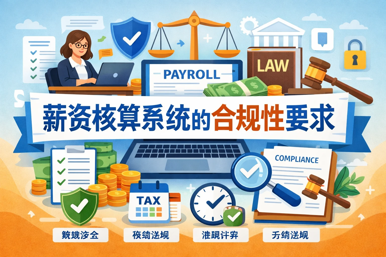 薪资核算系统的合规性要求