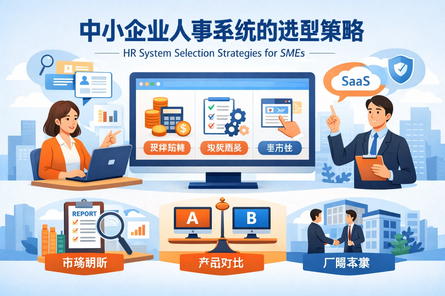 中小企业人事系统的选型策略