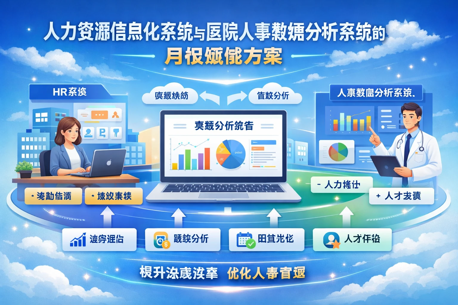人力资源信息化系统与医院人事数据分析系统的月报赋能方案