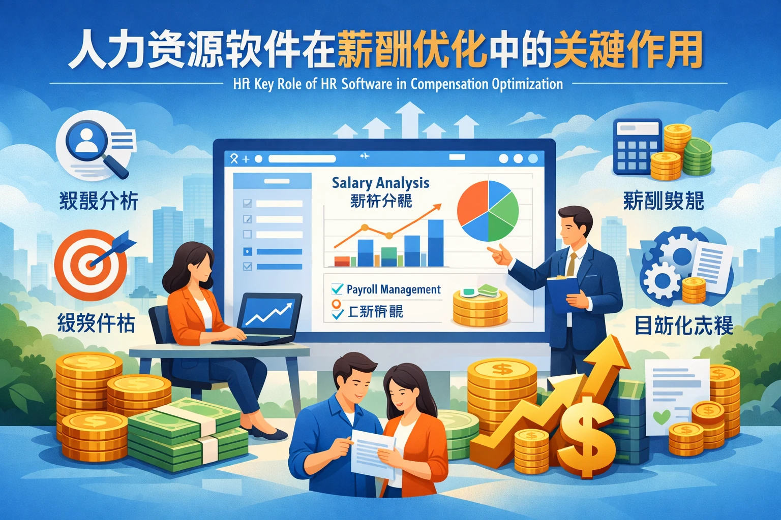 人力资源软件在薪酬优化中的关键作用