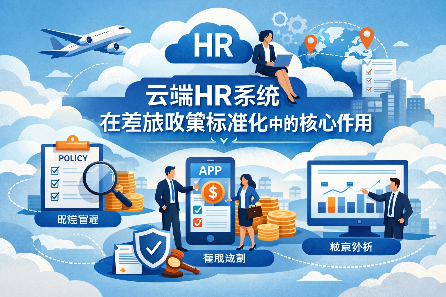 云端HR系统在差旅政策标准化中的核心作用