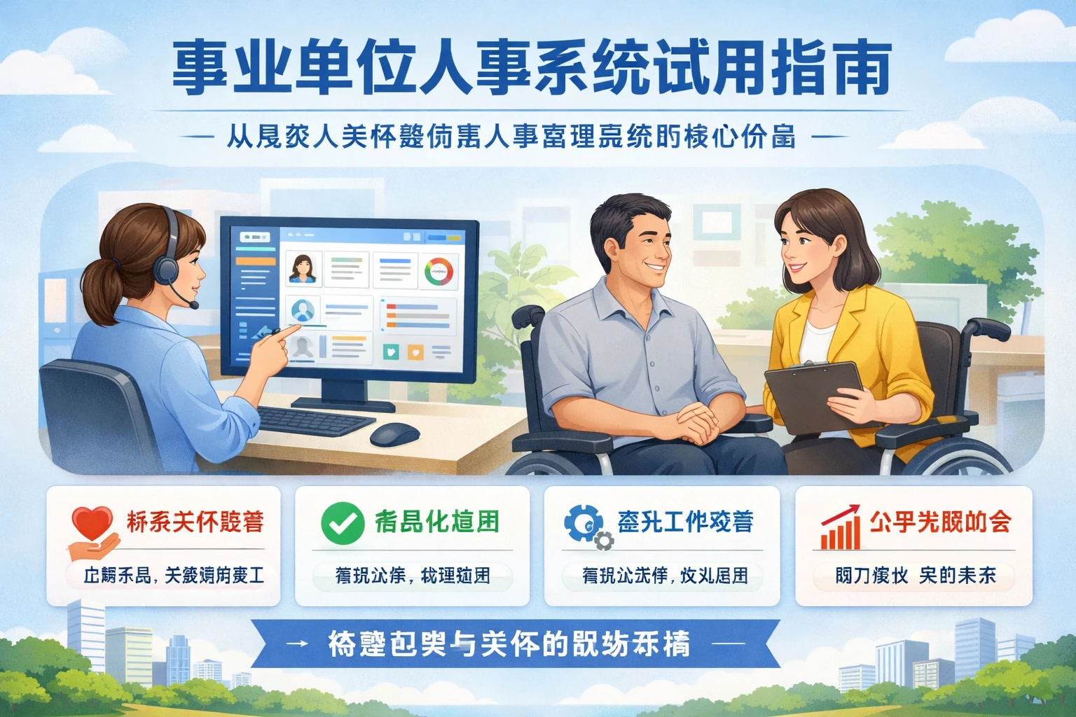 事业单位人事系统试用指南:从残疾人关怀案例看人事管理系统的核心价值