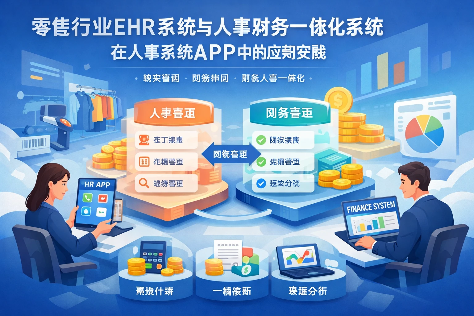 零售行业ehr系统与人事财务一体化系统在人事系统APP中的应用实践