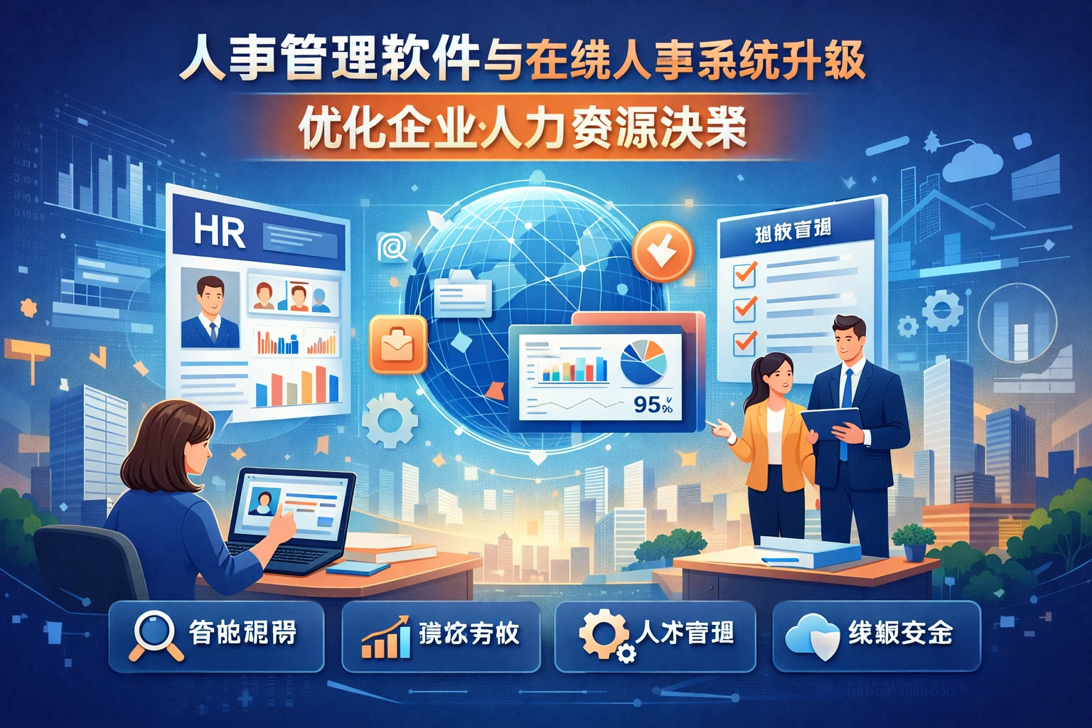 人事管理软件与在线人事系统升级:优化企业人力资源决策