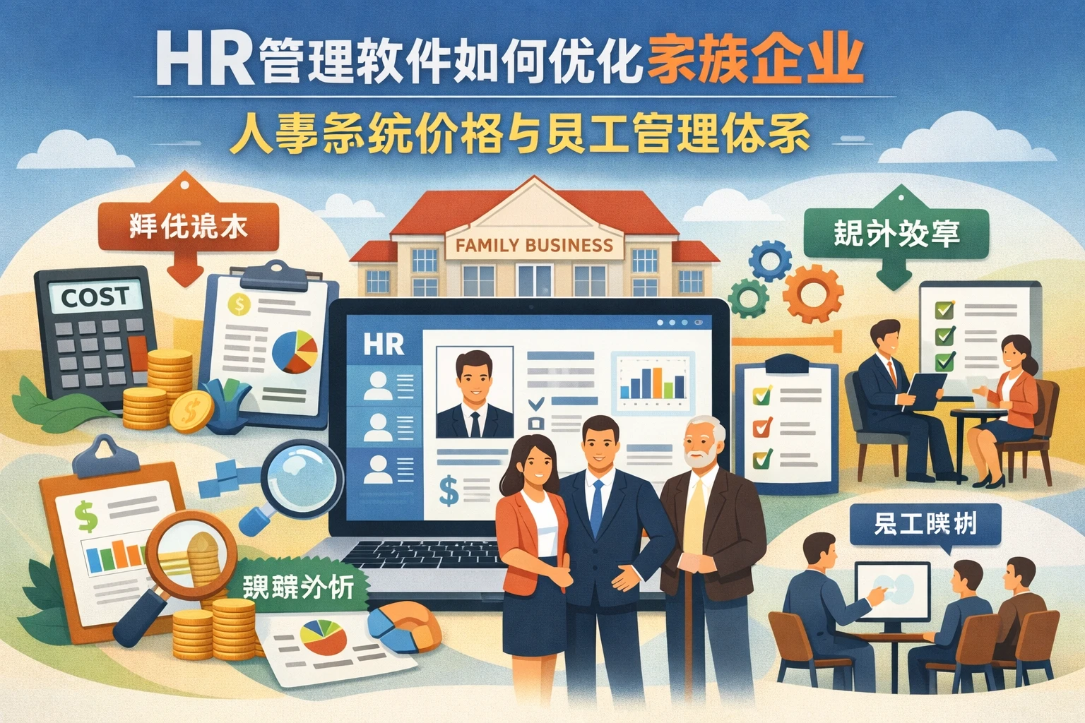 HR管理软件如何优化家族企业人事系统价格与员工管理体系