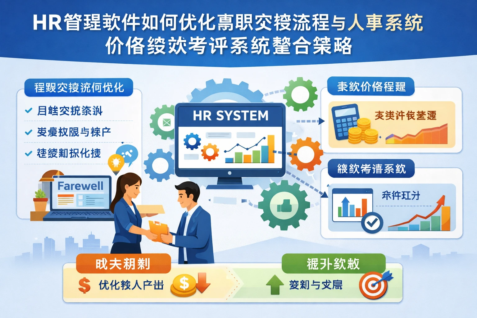 HR管理软件如何优化离职交接流程与人事系统价格绩效考评系统整合策略
