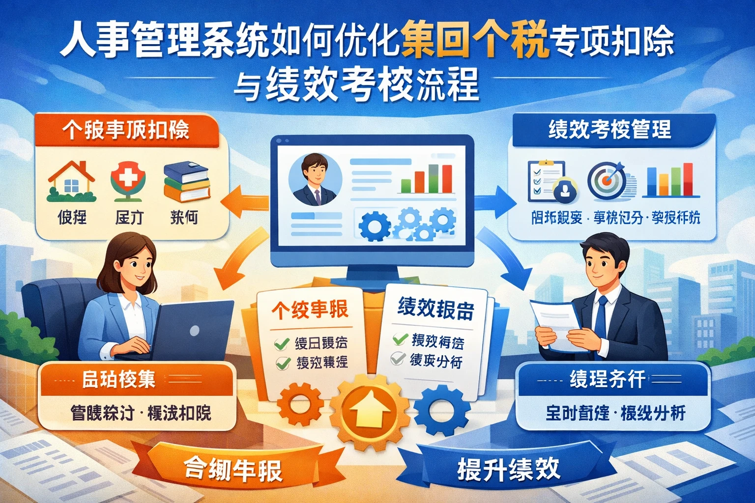 人事管理系统如何优化集团个税专项扣除与绩效考核流程