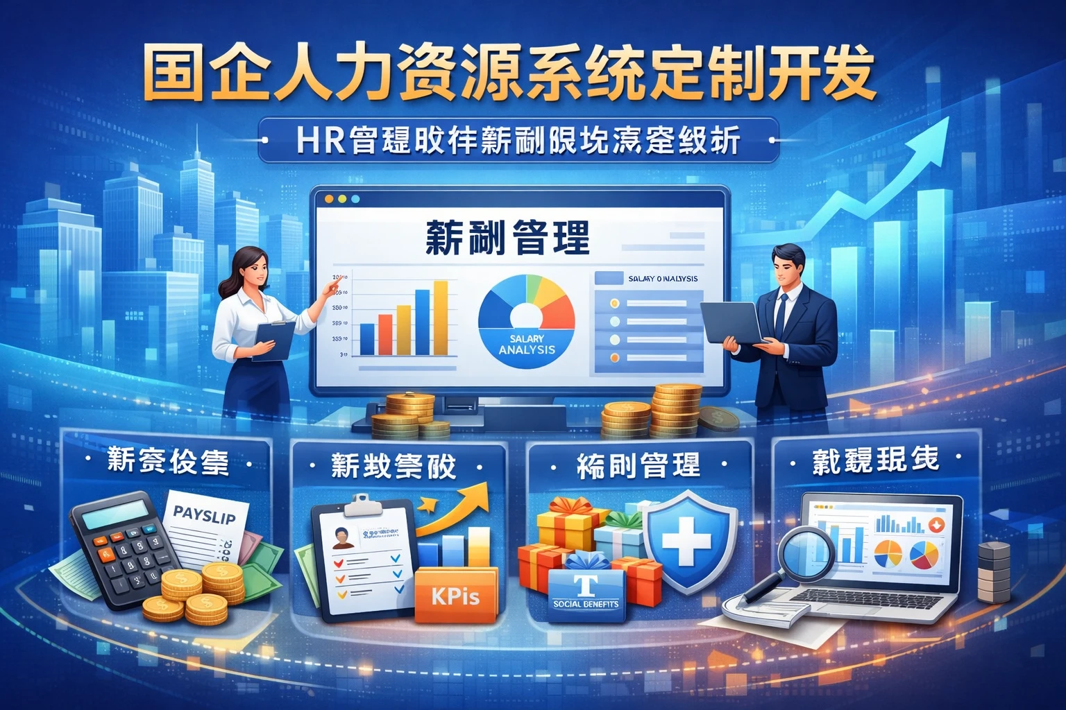 国企人力资源系统定制开发：HR管理软件薪酬模块深度解析