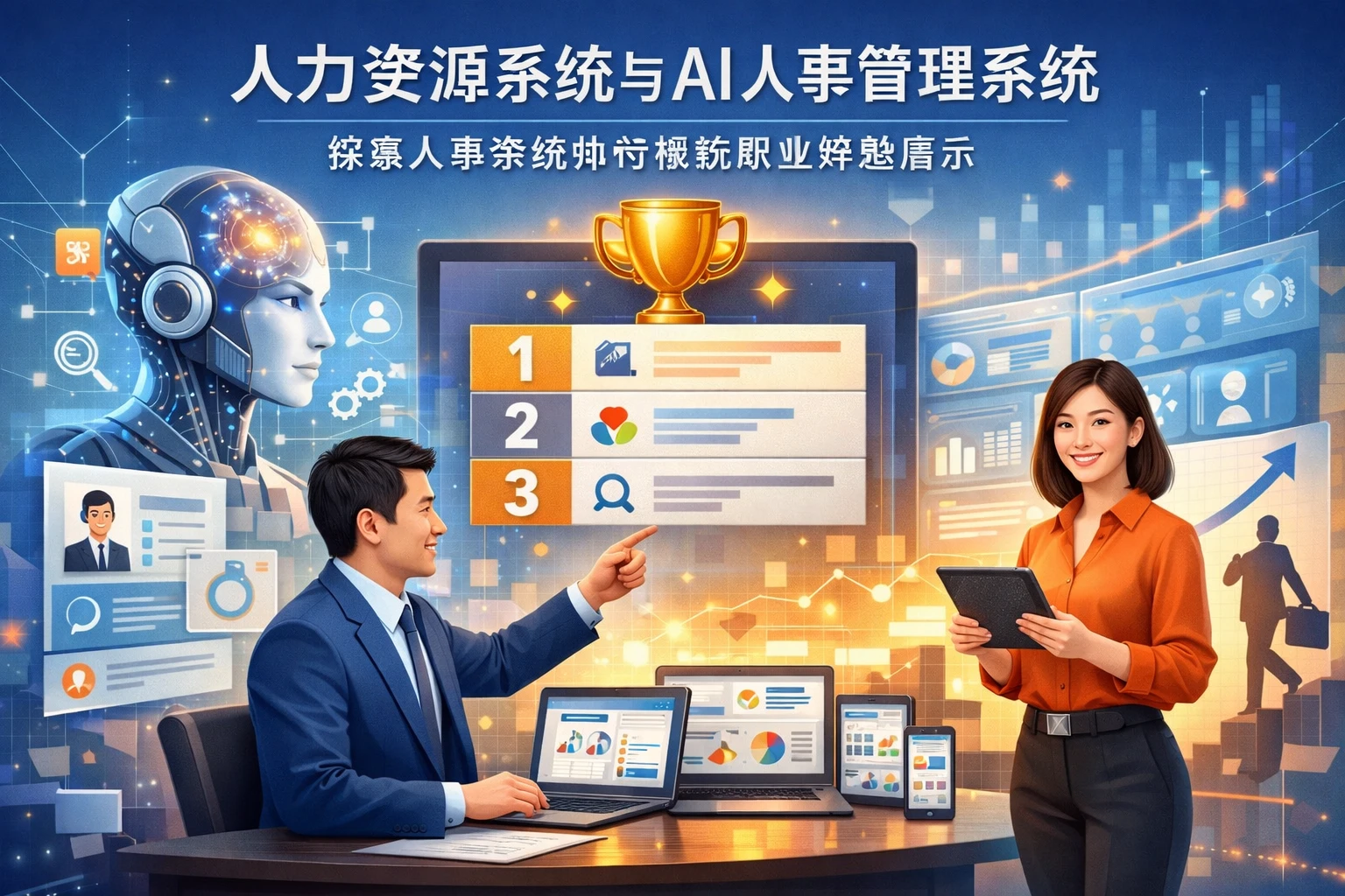 人力资源系统与AI人事管理系统：探索人事系统排行榜的职业转型启示