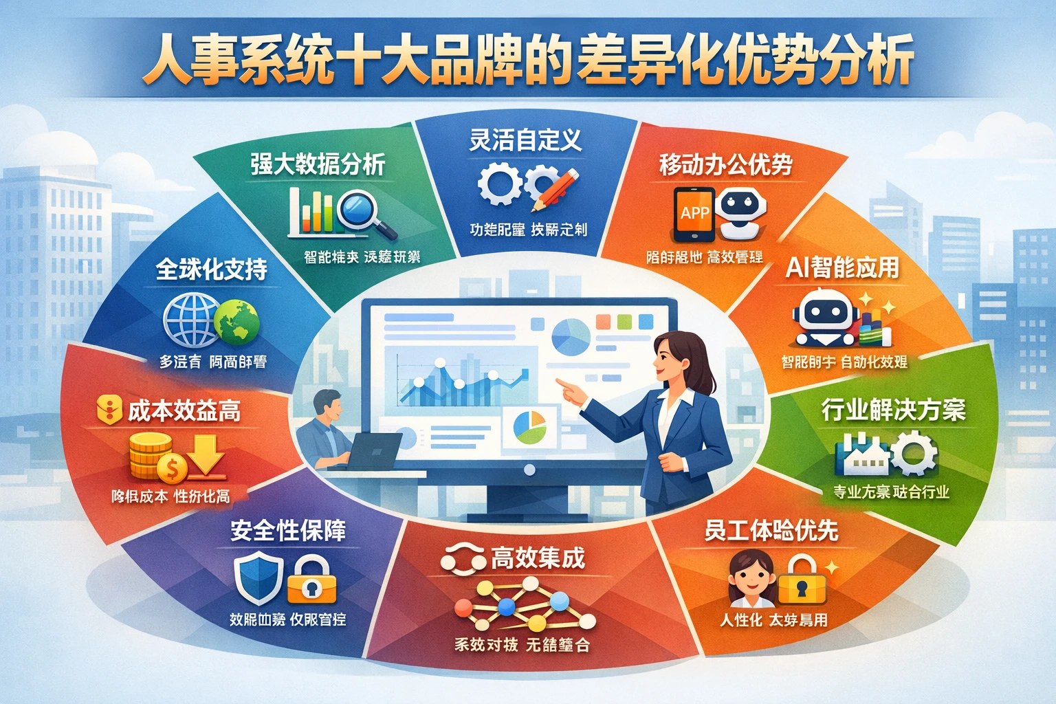 人事系统十大品牌的差异化优势分析