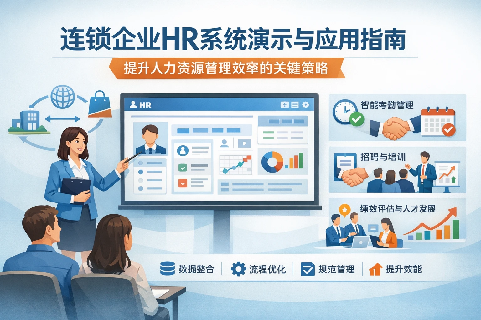 连锁企业HR系统演示与应用指南：提升人力资源管理效率的关键策略